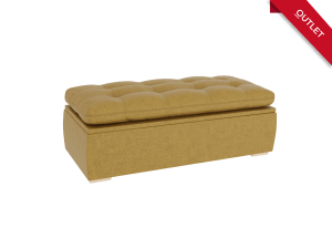 Pouff Rochester Mostaza